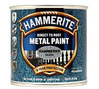 Hammerite Metal Paint Hammered 250 ml Silver