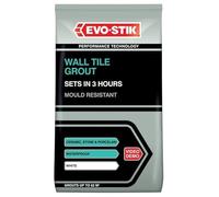 Evostik Tile A Wall Fast Set Grout for Ceramic Tiles - White 1.5kg