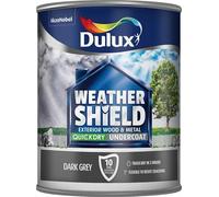 Dulux Weathershield Quick Dry Undercoat 750ml Dark Grey
