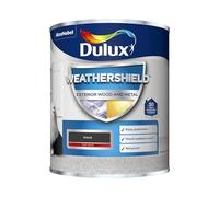 Dulux Weathershield Exterior Gloss 750ml Black