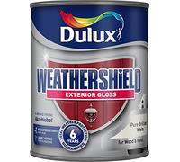 STX_447511 Dulux Weathershield Exterior Gloss 750ml Pure Brilliant White ()