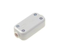 STX_524130 Dencon 5A, 2 Terminal Fixed Connector, White Pre-Packed (1922P)