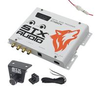 STX Audio STX850W - Digital Bass Processor with Dash Mount Remote, Balanced RCA Inputs, 133dB SNR, Customizable Sweep & Wide Controls - Ideal for Car Audio Systems