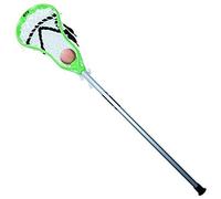 STX Lacrosse Mini Power with Aluminum Handle and Ball, Neon Green