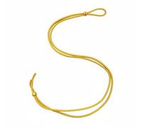 Stxdynjy Braided Pendant Necklace Crafted with Elegant Handwoven Rope Adjustable Pendant Gold Accented Timeless Detailing Fortunate Charm Suitable for Men Women Everyday Wear Gift Giving, Ochre Ruyi