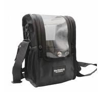 Stxdynjy Detachable Makeup Case with Mesh Pockets Transparent Organizer Heavy-Duty Nylon PVC Bag Adjustable Strap Pouch Suitable for Professional Makeup, Waist-Worn and Crossbody Version