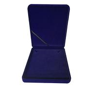 Stxdynjy Elegant Velvet Jewelry Box for Necklaces with Workmanship and A Compact Size. A Gift for Loved Ones, Dark Blue