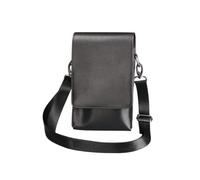 Stxdynjy Industrial Pouch with Leather Like Surface for Combs Clips Organizer Holder Case for Salon Barber Styling Tools Waist Belt, Black, Black