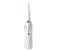 Stxdynjy Lightweight and Foldable with Fiberglass Frame and 12 Ribs, Ideal for The Beach and Backpacking, White