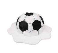 Stxdynjy Performance Headwear Soccer Ball Hat Costume Cap Cap Novelty Hat With Pattern And Custom Option For suitable for parties stage performances fan gatherings photo shoots