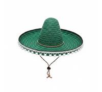 Stxdynjy Sun Protection Hat Wide Brim Sombrero Light Finish Party Bold Look suitable for adults celebration outfits outdoor leisure garden activities casual gatherings, Green, L 58-60cm