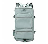 Stxdynjy Travel Shoulder Pack Backpack Bag Rucksack Daypack With Large Volume Interior Easy Access Sections Breathable Back Panel Suitable for hiking commuting fitness, Light Green