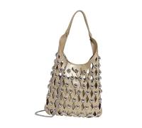 Stxdynjy Women's Hobo Shoulder Bag, Ideal for Magazines, Gold