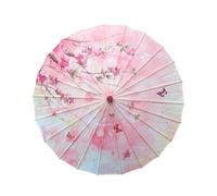 Stxdynjy Wooden Handle Oiled Paper Umbrella for Themed Parties and Costumes, A