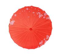 Stxdynjy Wooden Handle Oiled Paper Umbrella for Themed Parties and Costumes, C