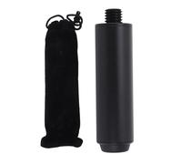 STYDPON Billiard Pool Cue Extension Stick, 4 Inch Aluminum Pool Cue Extender with Rear Plug, Lengthening and Weight Gaining Accessory for Enhanced Control and Stability in Billiards G