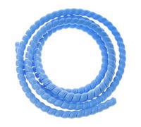 Styire 1 Meter Spiral Cable Organizer Flame Retardant Wire Management Sleeve for Tidy Winding and Protection Guard Cover(Blue,ID 10mm)