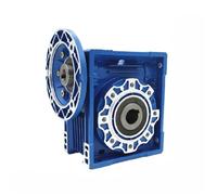 Styire NMRV075 Worm Gearbox 28mm 1.1" Output Bore 71B5 80B5 80B14 90B5 90B14 110/112B5 100/112B14 Round Flange Speed Reducer Accuracy Vertical(Ratio 7.5 to 1 Flange 112B14)