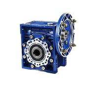 Styire Worm Gear Gearbox NMRV063 Input 0.94" 24mm Outupt 0.99" 25mm Keyway 8mm 0.31" Round Flange 90B5 90B14 Ratio 5 7.5 10 20 30 to 1 Accuracy Vertical(5 to 1 input 90B14)