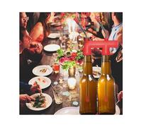(Style 02 Pink) Beer Snorkel Straw Beer Funnel Double Snorkel Drinking Beer Bar Tools Festivals Party Dispenser