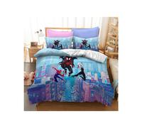 (Style 03, Double) Spiderman Bedding Single Double Duvet Cover Set