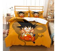 (Style 06, Double(200X200CM/3PCS)) Dragon Ball Bedding Single Double Duvet Cover UK