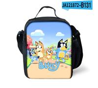 (Style 07) Bluey Kids Lunch Bag Picnic School Out Lunchbox UK