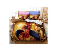 (Style 09, Single) Spiderman Bedding Single Double Duvet Cover Set