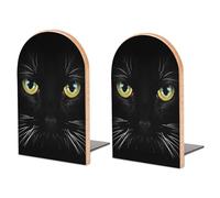 Style 1 Beautiful Flower and Butterfly Large Wood Bookends for Shelves Non