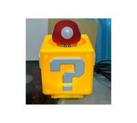 (Style 1) Bros Mario Super Night Lamp Question Mark Star Rechargeable Bedroom Mushroom