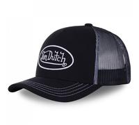 (Style 1) Von Dutch Breathable Baseball Cap Embroidered Mesh Hat Unisex Street Fashion