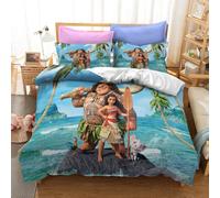 (Style 10, Double) Moana Sing-Along Bedding Single Double King Duvet Cover