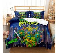 (Style 11, Single(135X200CM/2PCS)) Ninja Dragon Bedding Single Double Duvet Cover UK