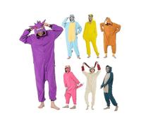 (Style 12, XL) Adult Costume Pokemon Pikachu Pajamas Pajama Party