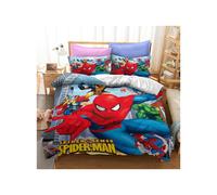 (Style 13, King) Spiderman Bedding Single Double Duvet Cover Set
