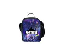 (Style 2) Fortnite Game Cartoon Insulated Lunch Bag Snack Picnic Travel School Lunchbox