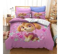 (Style 22, Double (200X200CM)/3PCS) Paw Patrol Dog Bedding Single Double Duvet Cover