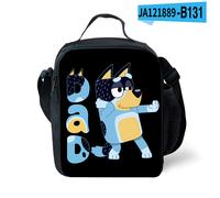 (Style 23) Bluey Kids Lunch Bag Picnic School Out Lunchbox UK
