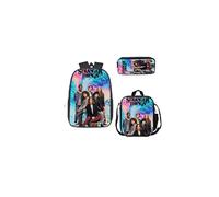 (Style-25) 3 Piece Set Stranger Things School Bag Lunch Bag Pencil Case Kids Gift