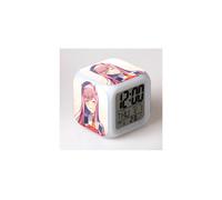 (Style 29, Four-cell battery model) DARLING in the FRANXX Alarm Clock National Team No. 00 Seven-Color Changing Alarm Clock Gift