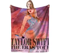 (Style 3, 100X130cm) Taylor Swift Blanket Mouldy Singer Flannel Air Conditioning Blanket