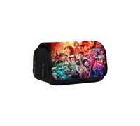 (Style 31) Things Stranger Double Layer Pen Bag With Spacious Design School Pouch Pencil
