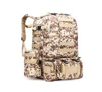 (style 4) 50L Tactical Backpack 4 in 1 Military Bags Army Rucksack Backpack Molle Outdoor Sport Bag Men Camping Hiking Travel Climbing Bag