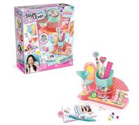 Style 4 Ever Canal Toys Mini Stationery Factory Set | Customise Pens, Pencils & Notebook with 40+ Accessories | Compact Machine with Built-in Storage - Creative Stationery for Kids 6+ - OFG 323