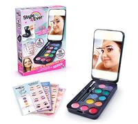 Style 4 Ever OFG 260 Compact Make Up Case, LED Mirror, 8 Eyeshadows, 3 Lip Glosses + Sticker & Tutorial Sheets, Multicoloured
