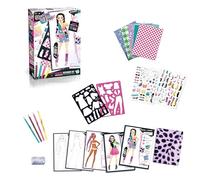 Style 4 Ever Fashion Designer - Fashion Designer Kit, Real Fabric, Stencils, Printed Sheets, Stickers and More!