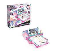 Style 4 Ever Fashion Designer Light Up Studio, Design Dream Outfits from Scratch, LED Drawing Pad, Jam Packed with Accessories, Real Fabrics!