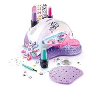 Style 4 Ever Gel Nail Studio Kit - Kids Nail Art Kit with UV Lamp, Silicone Moulds & Accessories | Create & Decorate Nails | Manicure Set for Girls Age 6+