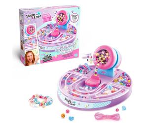 Style 4 Ever Mega Spinner Bracelets Factory | 1000+ Pieces & Charms Included | Makes 15 Designs | Add Extras Mid-Spin | Storage Tray | For Children Aged 6+