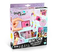 Style 4 Ever - Mini Cam | DIY Camera Bag Charm Kit with Beads & Charms
